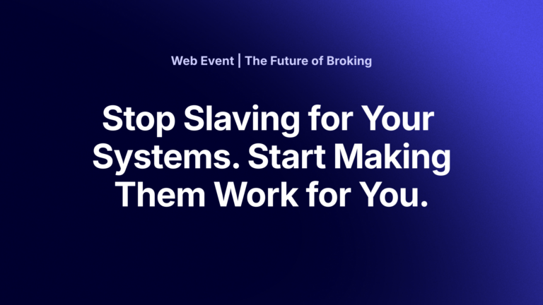 The Future of Broking – Web Event Online Replay